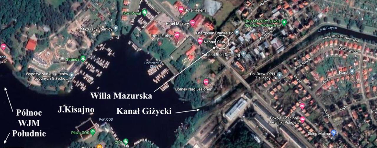 Apartament Willa Mazurska 5 Gizycko Ngoại thất bức ảnh